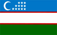 uzbek flag